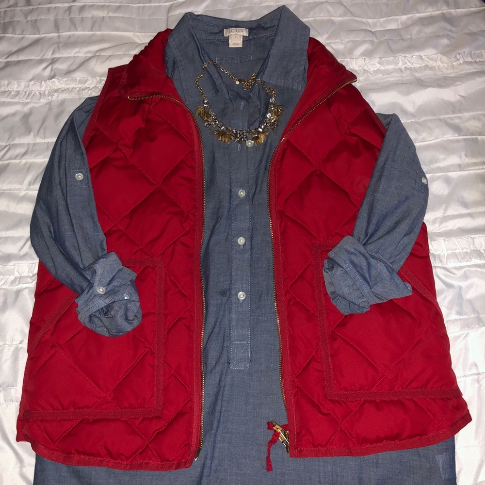 J. Crew denim tunic